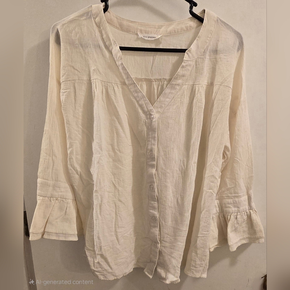 Blu Pepper Blouse